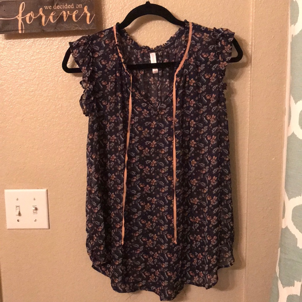 Sheer blouse